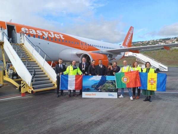 easyJet inaugurou rota Funchal - Lyon