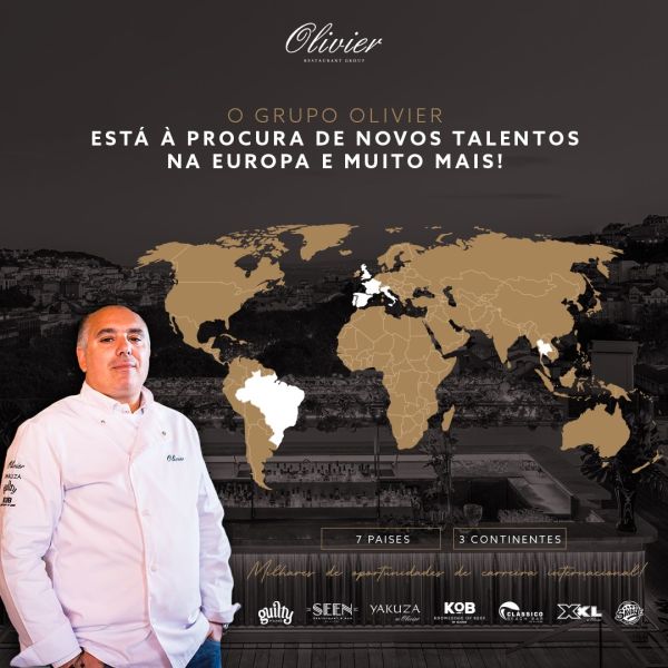 Restaurantes do Grupo Olivier estão a recrutar em Portugal e em quatro países da Europa