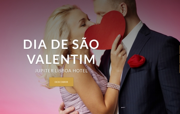 Deslumbre-se com o programa que o Jupiter Lisboa Hotel preparou para os namorados